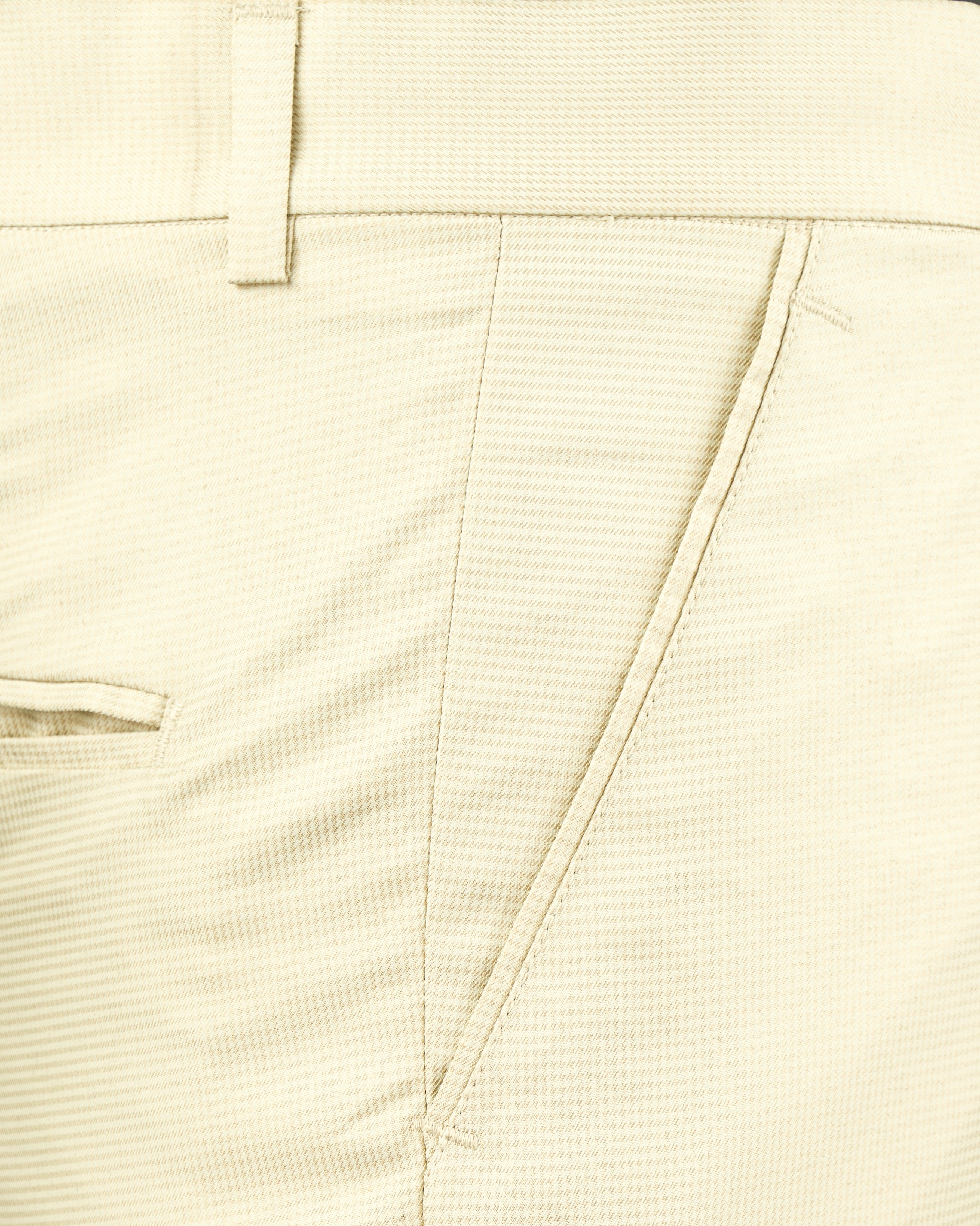 Beige Pleated Slim-Fit Trousers | Removable Rope Closure | Unique Men's  Fashion Essential – HolloMen